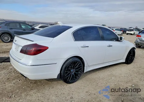 2014 Hyundai Genesis 3.8L z USA, uszkodzony, nr VIN KMHGC4DD9EU263190